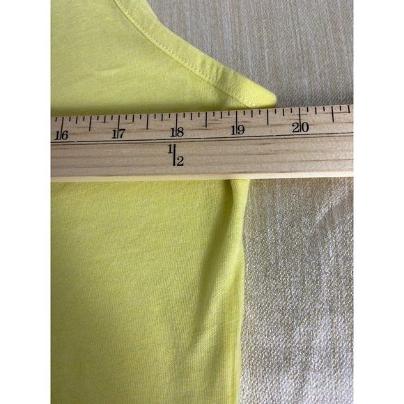 Jean Pascale women yellow New sleeveless shirt top blouse size EU M, - Picture 5 of 6